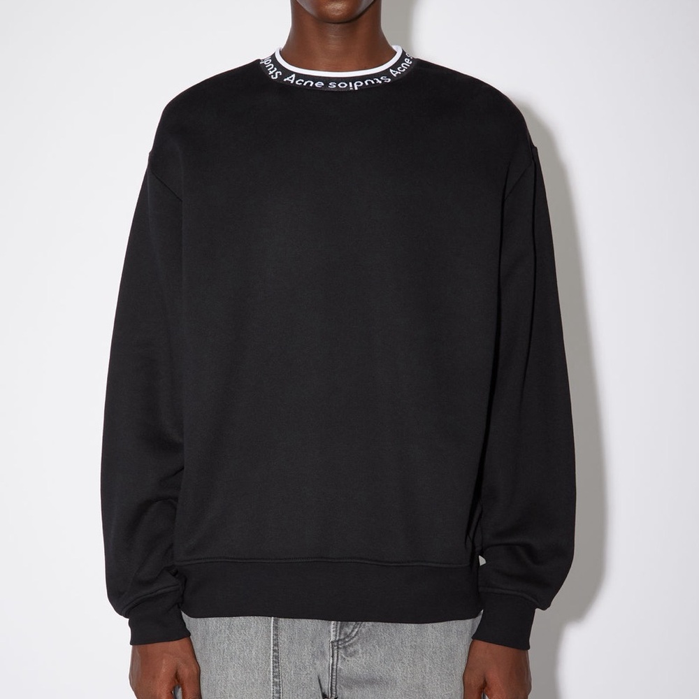 Acne Studios Logo Rib Crewneck size L